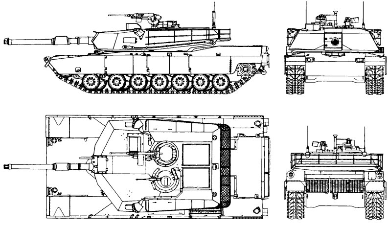 Основной танк M1 Abrams